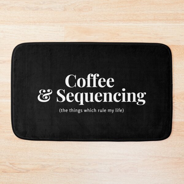 Item preview, Coffee and Sequencing - the things which rule my life (white) designed and sold by quiet-charm.