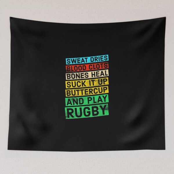 Item preview, Funny Rugby Quote Play Rugby designed and sold by HannaFuhrmann.
