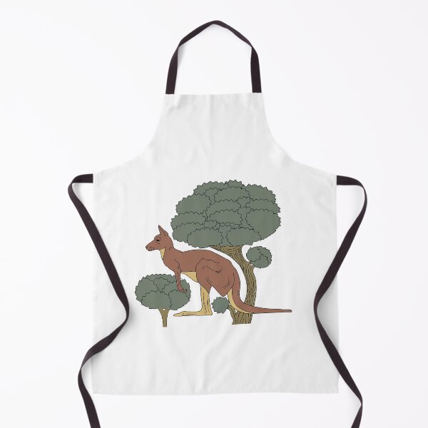 Item preview, Kangoroo and some trees designed and sold by DesignbyTuana.