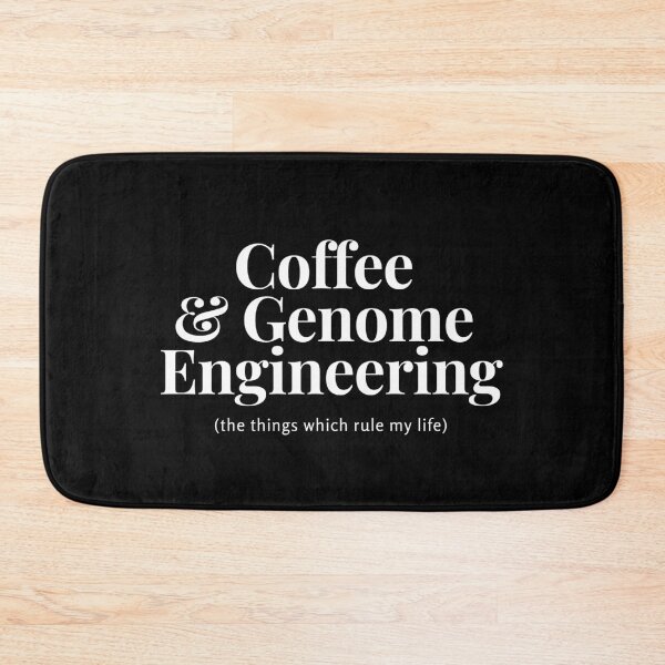 Item preview, Coffee and Genome Engineering - the things which rule my life (white) designed and sold by quiet-charm.