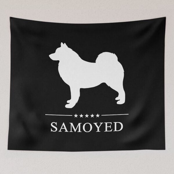 Item preview, Samoyed Dog White Silhouette  designed and sold by Michlelas84.