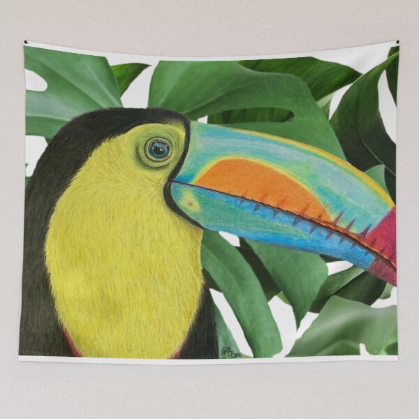 Item preview, Jungle toucan | exotic birds designed and sold by NathBros.