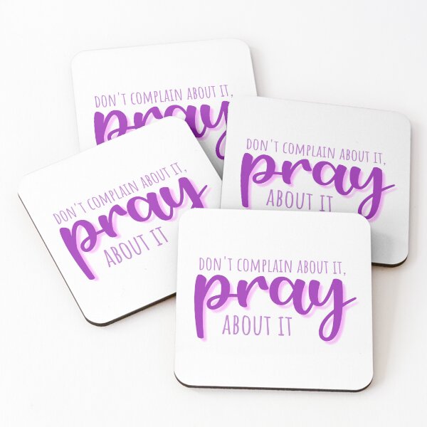Item preview, Pray about it - grape designed and sold by Cane & Abel Creations ..