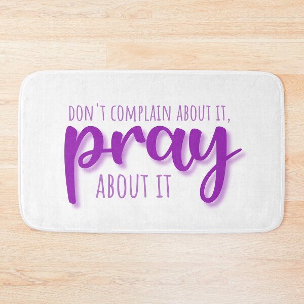 Item preview, Pray about it - grape designed and sold by Cane & Abel Creations ..