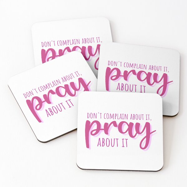 Item preview, Pray about it - berry designed and sold by Cane & Abel Creations ..