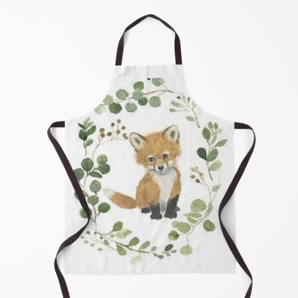 Item preview, Cute Baby Fox Surrounded By Flower Wreath on Family Apparel, Home Decor and Accessories. designed and sold by lduke47.