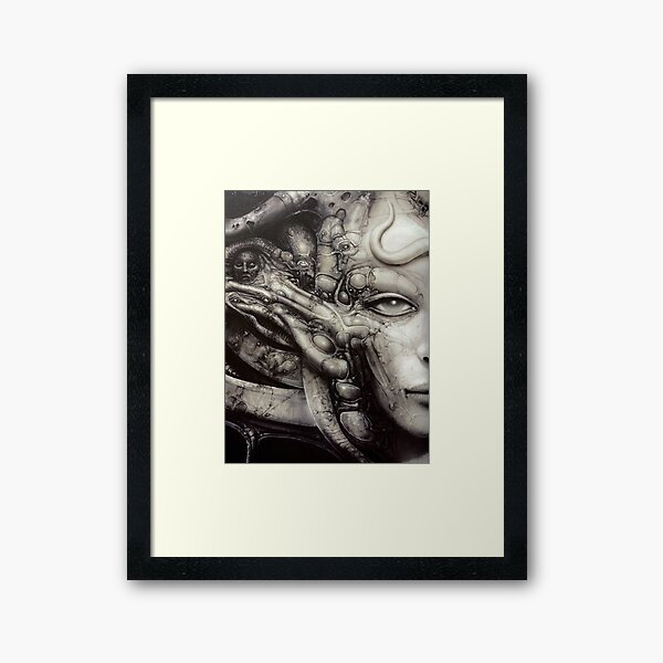 Aperçu de l'œuvre H.R. Giger - Li (Détail) créée et vendue par slowrotation.
