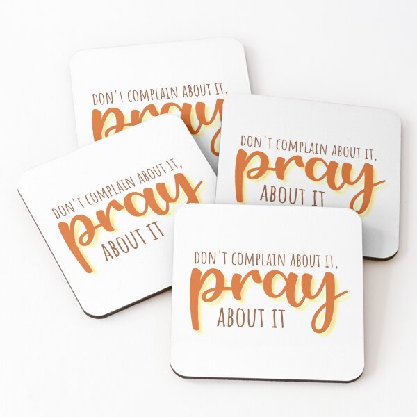 Item preview, Pray about it - cinnamon designed and sold by Cane & Abel Creations ..