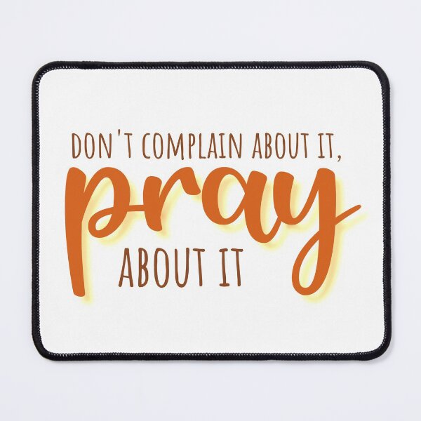 Item preview, Pray about it - cinnamon designed and sold by Cane & Abel Creations ..