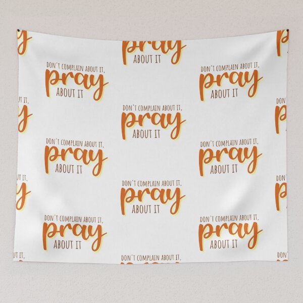 Item preview, Pray about it - cinnamon designed and sold by Cane & Abel Creations ..