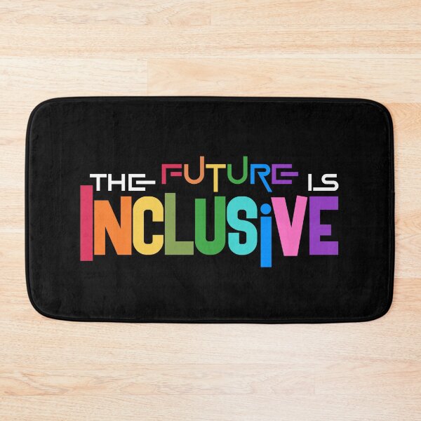 Item preview, The Future Is Inclusive Pride Rainbow LGBTQ Rainbow designed and sold by Dolphin Graphic.