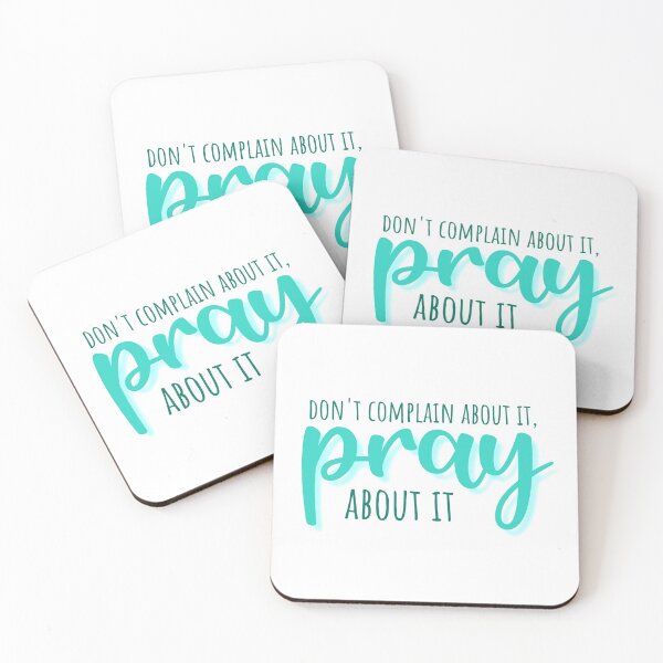 Item preview, Pray about it - spearmint designed and sold by Cane & Abel Creations ..