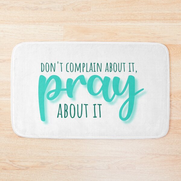 Item preview, Pray about it - spearmint designed and sold by Cane & Abel Creations ..