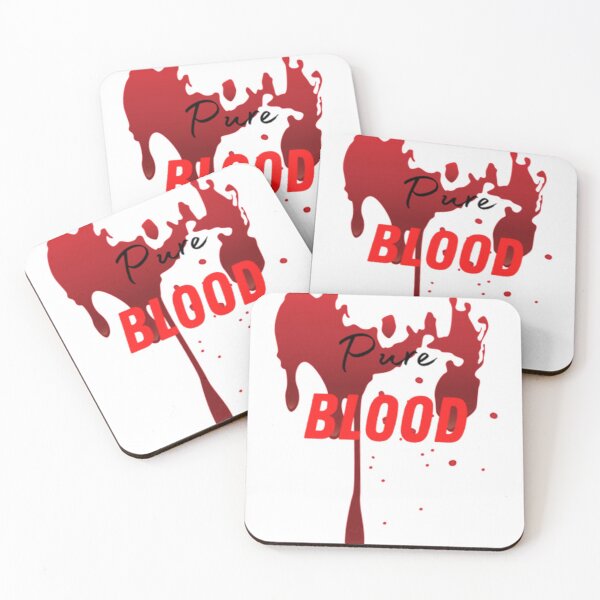 Item preview, pure blood designed and sold by oyfullyEmbroide.