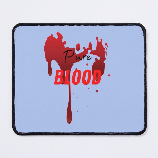 Item preview, pure blood designed and sold by oyfullyEmbroide.