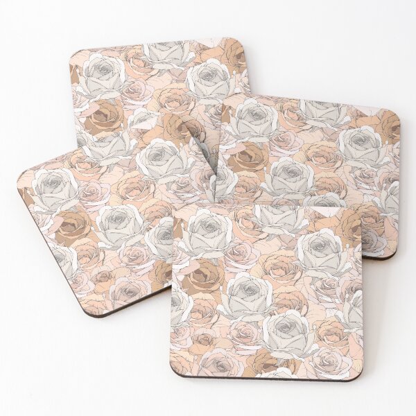 Item preview, Large Rose Print Pretty Pattern  designed and sold by Pinkmagenta.