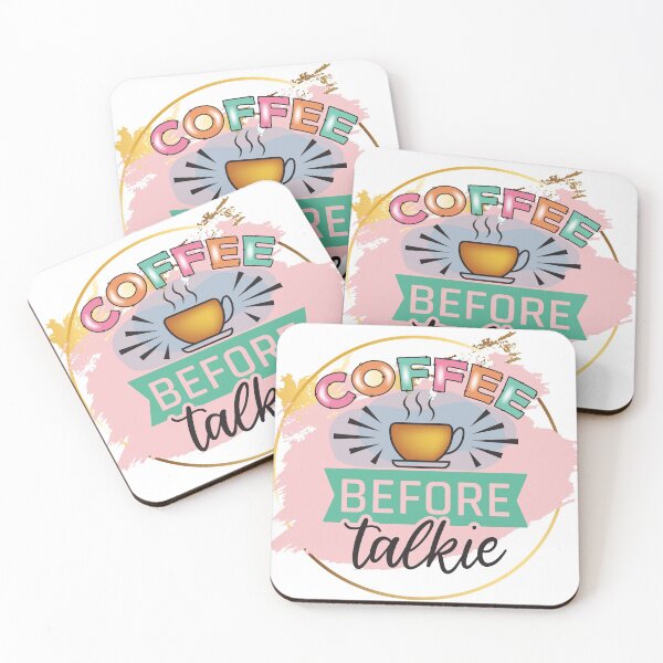 Item preview, Coffee before Talkie designed and sold by BraveNewDesigns.
