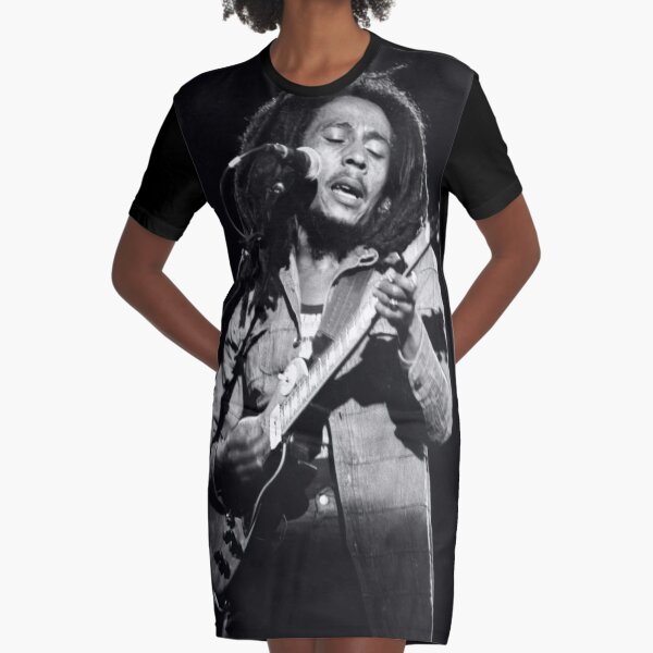 First Concert Marley Poster Graphic T-Shirt Dress