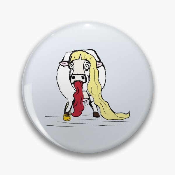 Item preview, The cow as white as milk.   designed and sold by oyfullyEmbroide.
