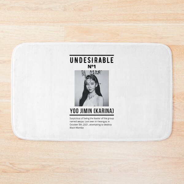 Item preview, aespa Karina Undesirable Poster designed and sold by sakurapalette.