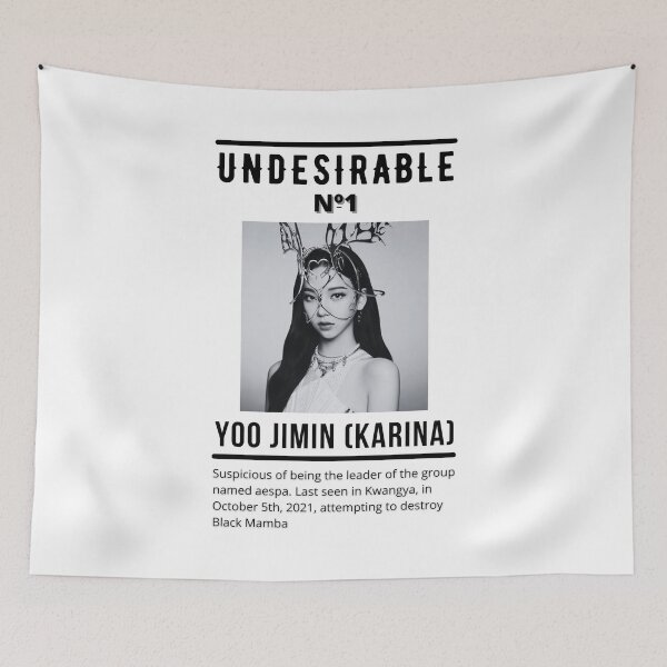 Aperçu de l'œuvre aespa Karina indésirable Poster créée et vendue par sakurapalette.