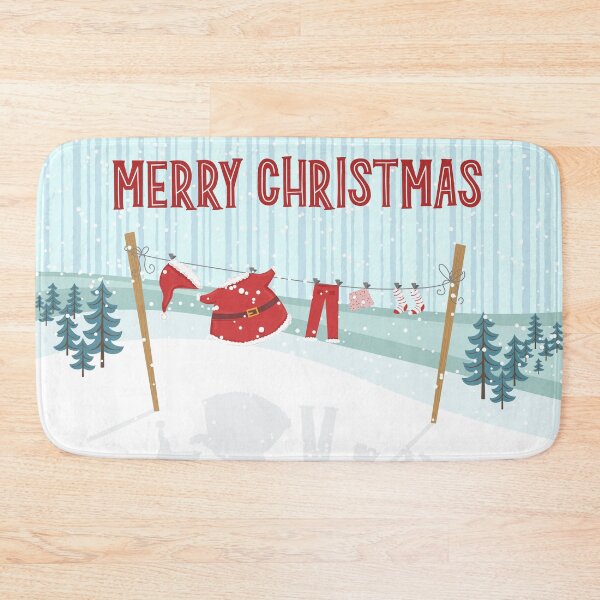 Item preview, Santa's Snowy Clothesline designed and sold by moosemtndesign.