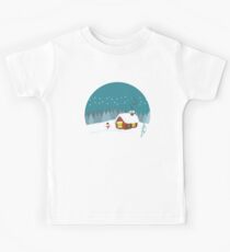 Winter Snow Kids Tee
