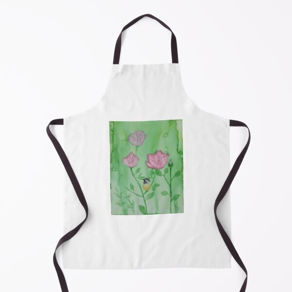 Item preview, Sparrow in the roses designed and sold by DaisyMaeInkArt.