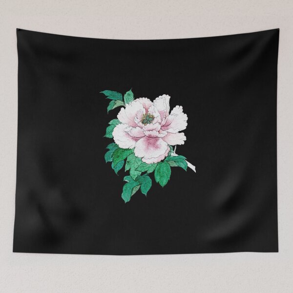 Item preview, Pink Chinese Peony Stamp designed and sold by mooonhannah.