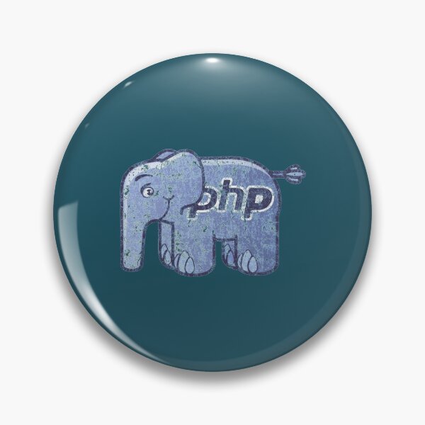 Item preview, Vintage PHP ElePHPant Logo designed and sold by PartySparkles.
