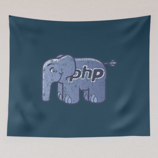 Item preview, Vintage PHP ElePHPant Logo designed and sold by PartySparkles.