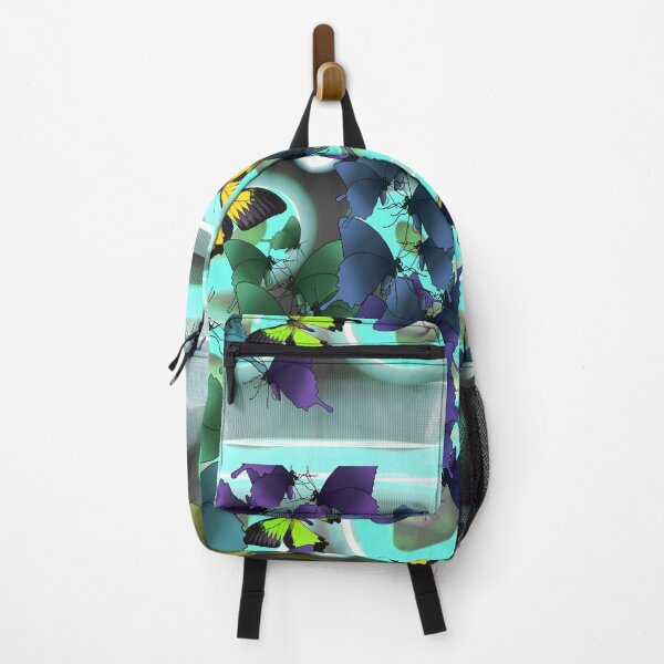 Item preview, Butterfly Patterns Fluoro Blue designed and sold by joanstratton.