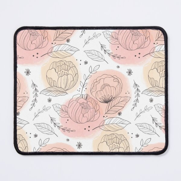 Item preview, Large Floral Watercolor Print Pretty Pattern  designed and sold by Pinkmagenta.