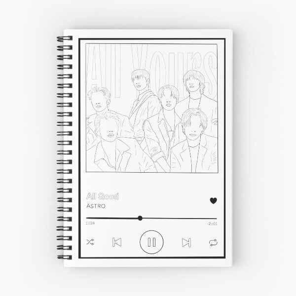 Item preview, ASTRO All Good Spotify Snapshot  designed and sold by TheSimpleEdge.