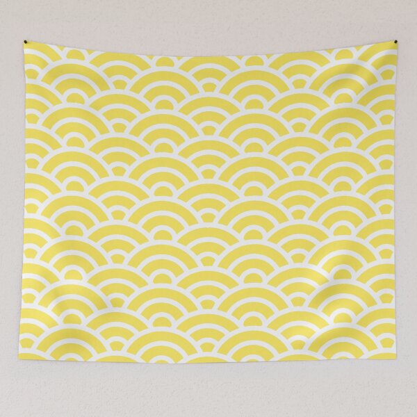 Item preview, KIHADA 123 Seigaiha Waves - Energetic Ver. | Japanese Pattern Wagara designed and sold by Polariszero.