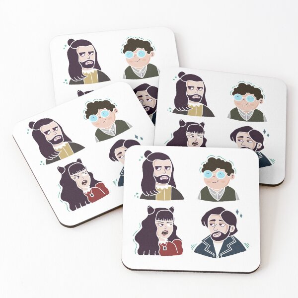 Item preview, Characters from  what we do in the shadows  chibi patterns designed and sold by TuckerGradyKoch.