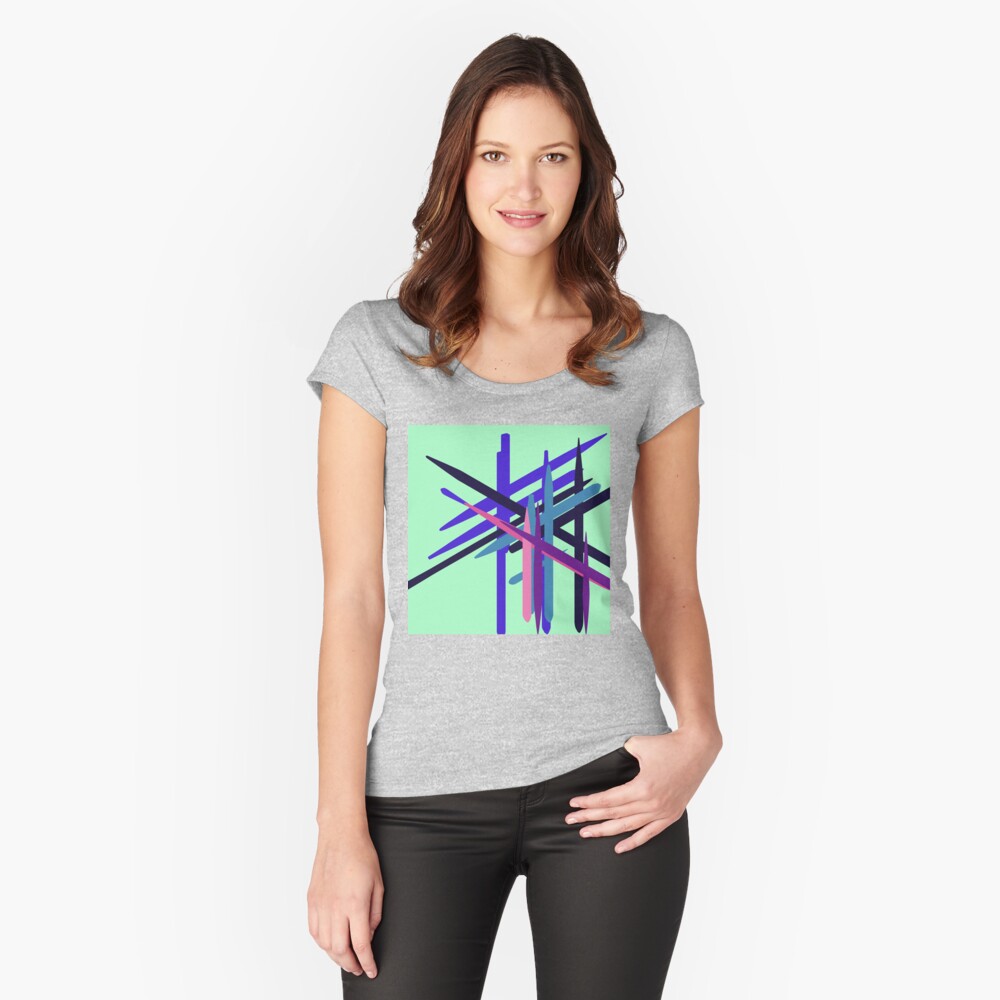 Item preview, Fitted Scoop T-Shirt designed and sold by Patrickneeds.