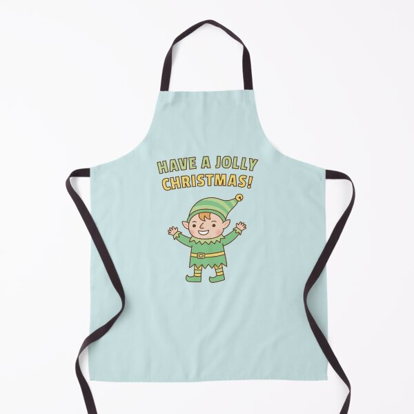Item preview, Cute Have A Jolly Christmas Elf Doodle designed and sold by rustydoodle.