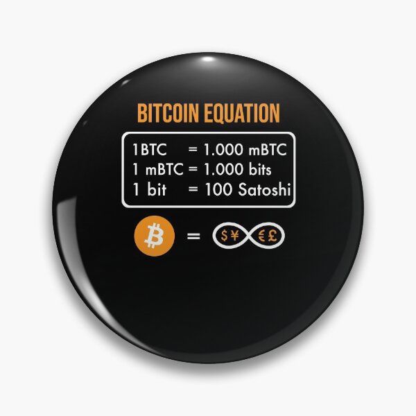 Item preview, Bitcoin Equation I BTC Unit For Bitcoin Hodler designed and sold by Grimbart.