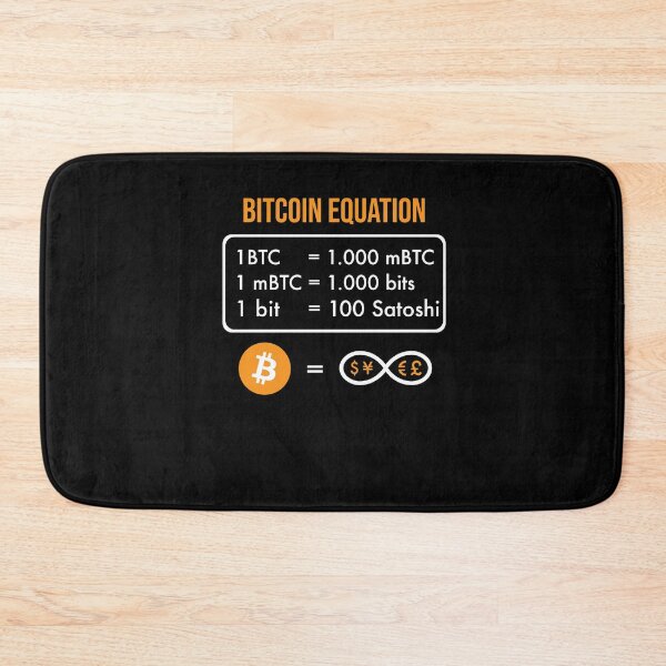 Item preview, Bitcoin Equation I BTC Unit For Bitcoin Hodler designed and sold by Grimbart.