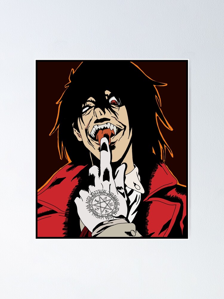 Hellsing Alucard Anime Dictionary Art Print Poster Picture Book