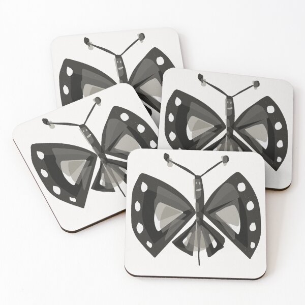 Item preview, Monochrome Butterfly designed and sold by MonCreedon.
