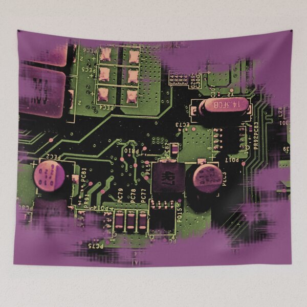 Item preview, Motherboard in Olive and Dusty Rose by Iritof designed and sold by iritof.