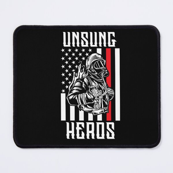 Item preview, American flag firefighter hero red line designed and sold by JustSaiyan1.