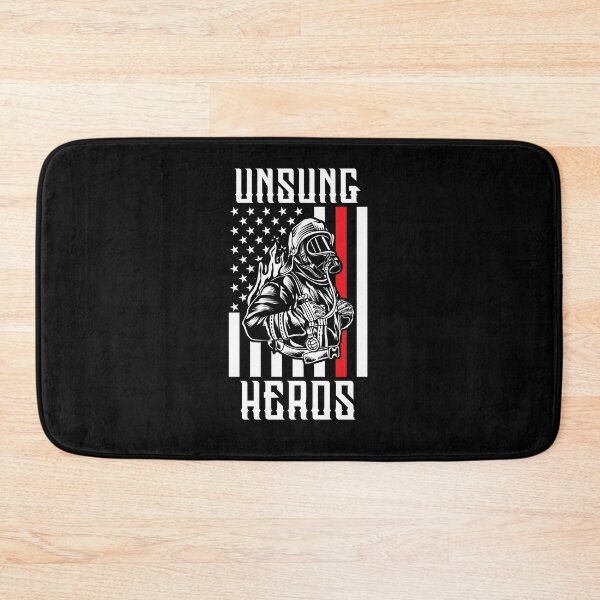 Item preview, American flag firefighter hero red line  designed and sold by JustSaiyan1.