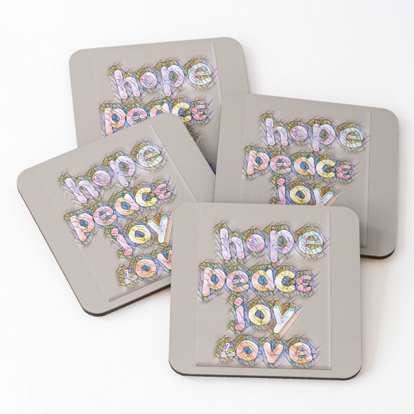 Item preview, Hope, Peace, Joy, Love  designed and sold by CheekyGrace.
