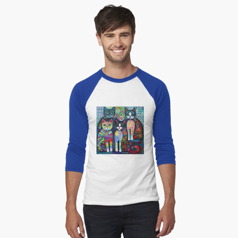 Item preview, Baseball ¾ Sleeve T-Shirt designed and sold by karincharlotte.