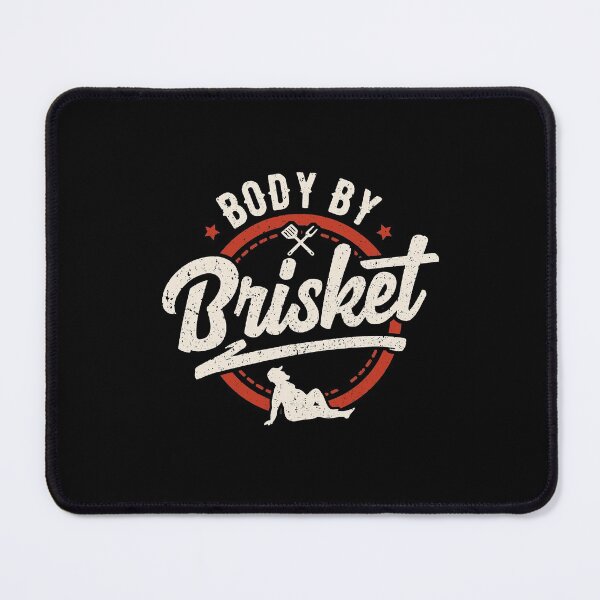 Item preview, Mens Body By Brisket Shirt Funny Steak Lover Grilling BBQ Chef designed and sold by fatboys.