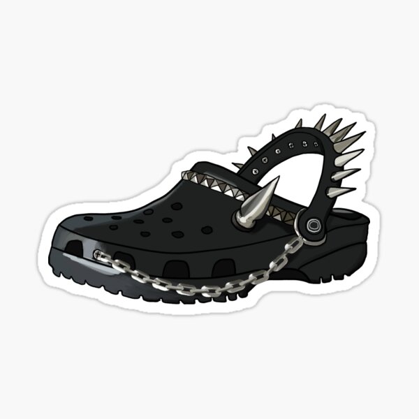 Goth Croc Sticker for Sale by Skeles