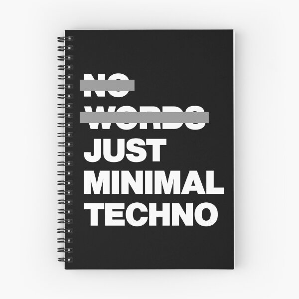 Item preview, No Words Just Minimal Techno Music Bring Me to Rave party designed and sold by elhefe.
